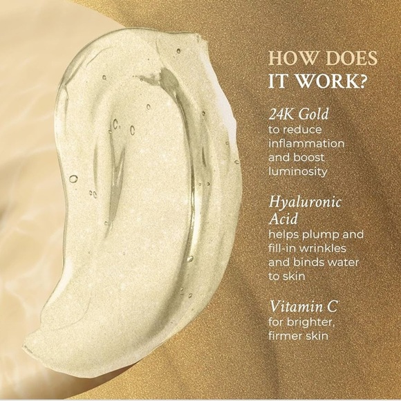 24K Gold Caviar Wrinkle Repair Serum - Picture 3 of 6